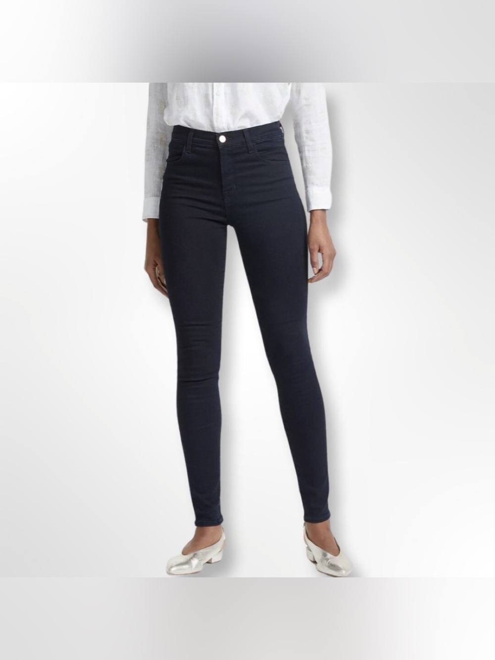 J Brand “Maria”  High-Rise Bluebird Skinny Jeans sz 32